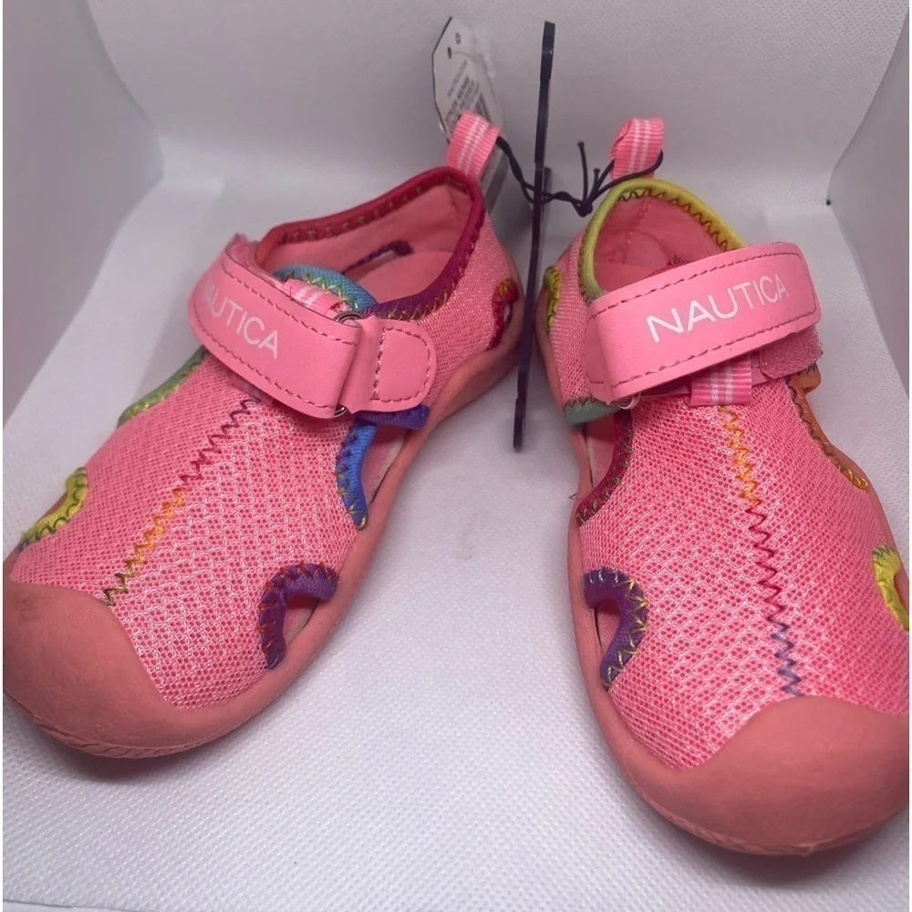Nautica girl water sandals size 7 NWT Will ship same business Day